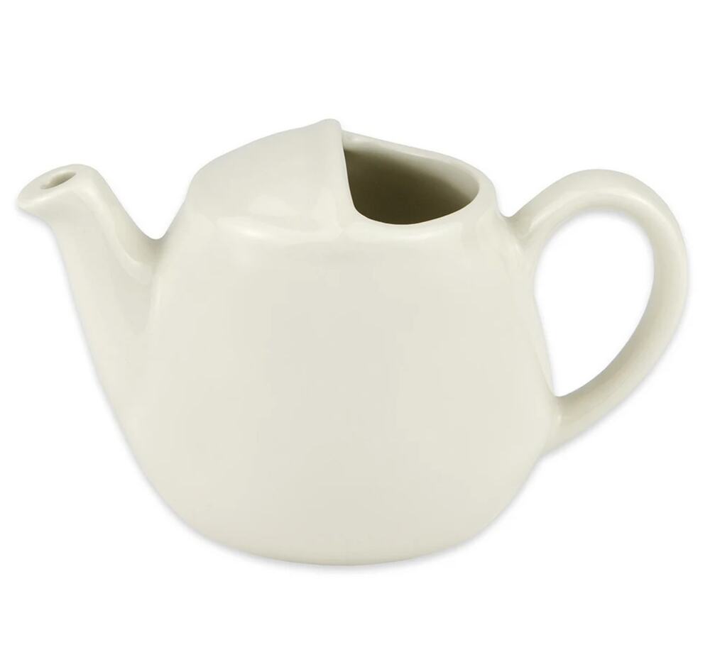 Hall China London 16-Ounce Classic White Restaurant Supply Teapot NEW